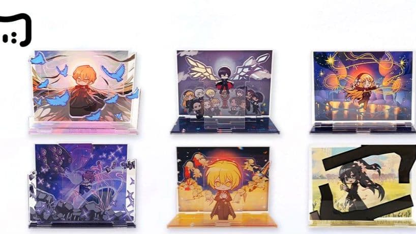 Limbus Cornpany アクリルスタンド　Mili カバーアート6枚