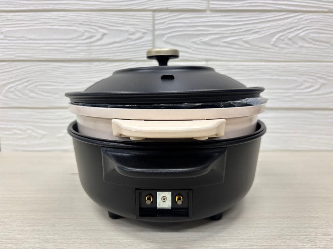 BRUNO crassy + オーバルホットプレート ブラック　48