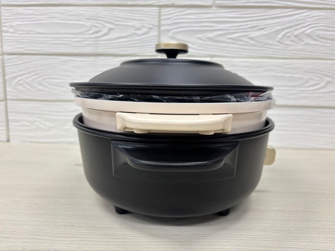 BRUNO crassy + オーバルホットプレート ブラック　48