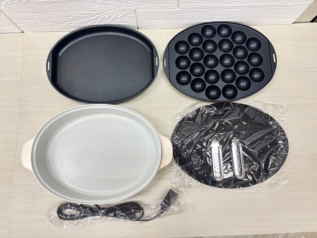 BRUNO crassy + オーバルホットプレート ブラック　48