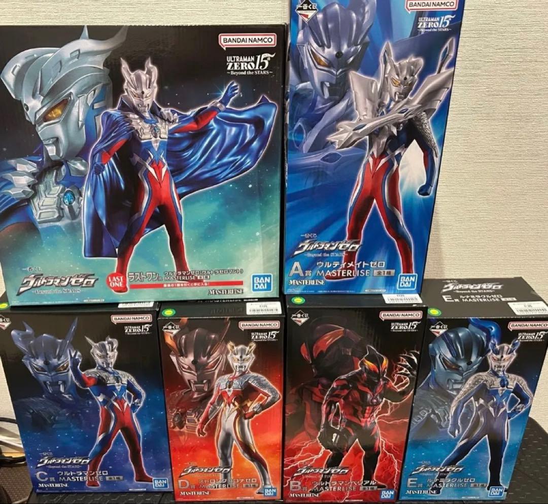 ウルトラマンゼロ 一番くじ Beyond the STARS 6体セット