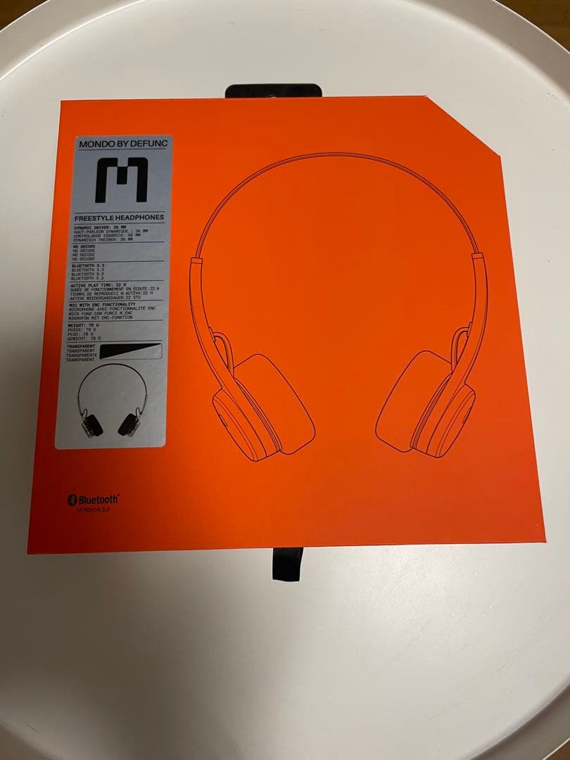 MONDO BY DEFUNC モンド フリースタイル ワイヤレスヘッドホン
