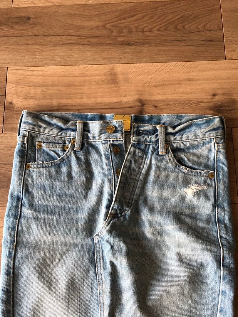 ドゥーズィエムクラスのデニムタイトスカート