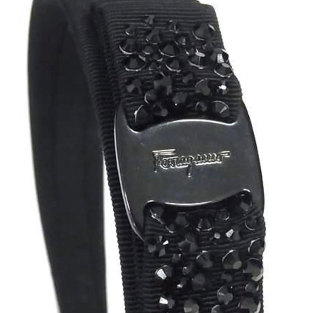 極美品　Salvatore Ferragamo ヴァラリボンカチューシャ