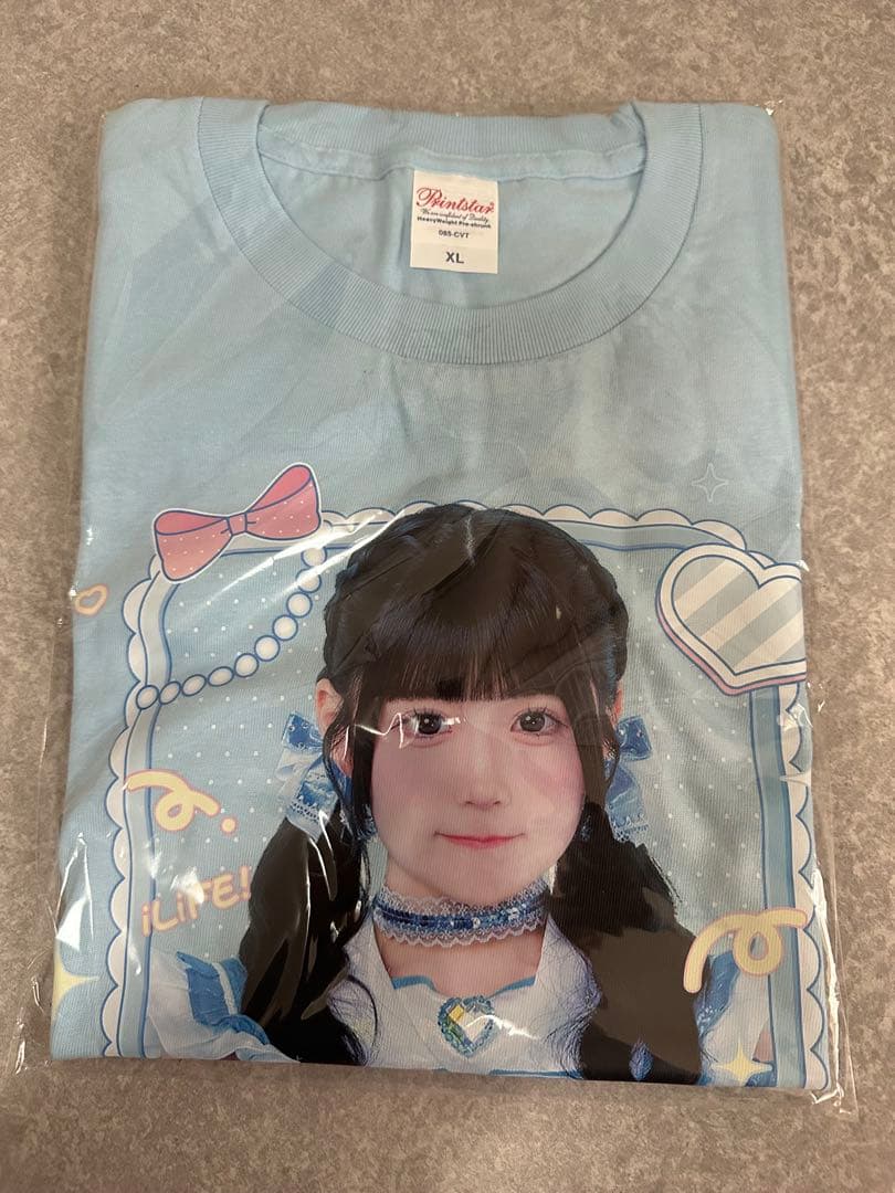 週末限定！iLiFE! 武道館 くじ 虹羽みに 実写Tシャツ セット