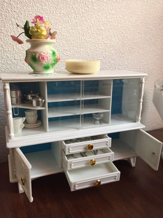 リカちゃん 白い白い家具セット