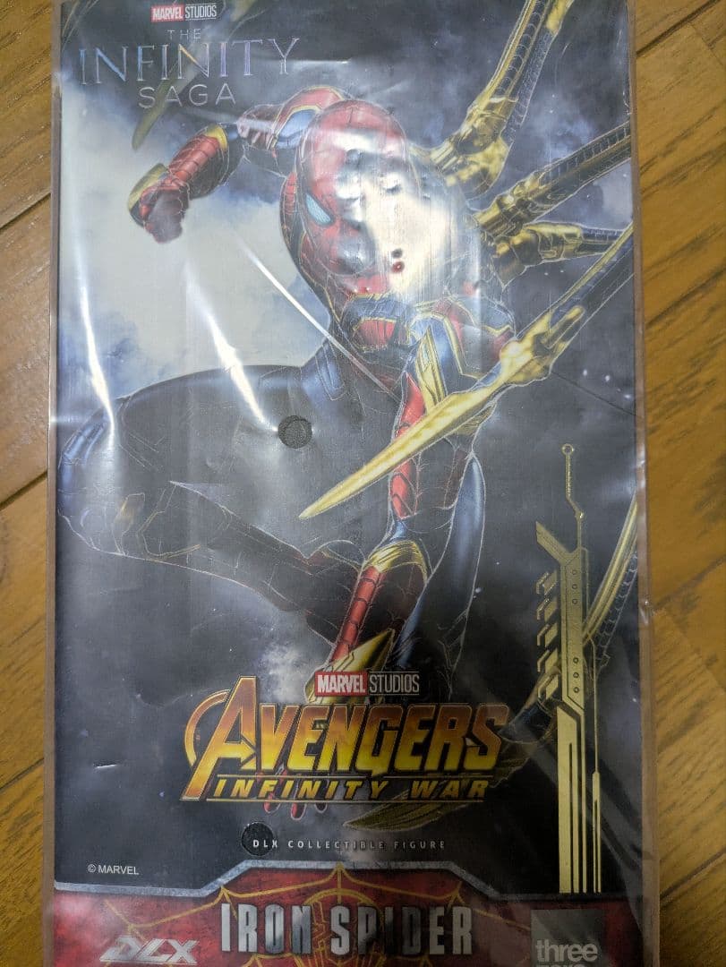 未開封 threezero アイアンスパイダー アイアンマン スパイダーマン