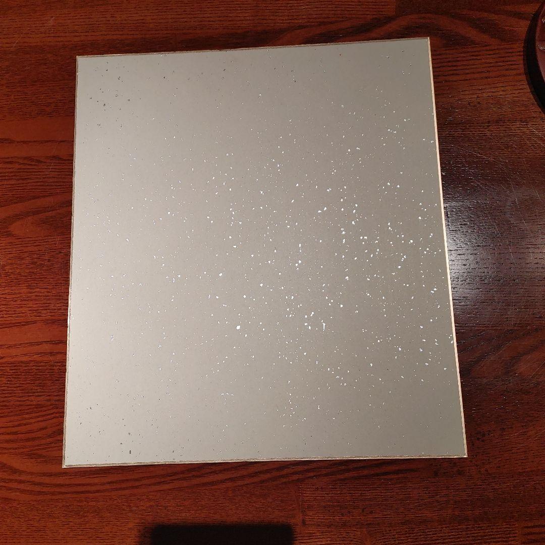 片岡鶴太郎　落款印付き　直筆サイン色紙　 　　超美品