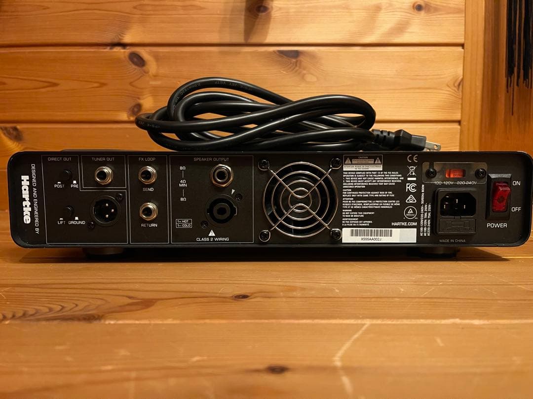 Hartke LH500 ベース用アンプ　ベースアンプヘッド　真空管　ampeg