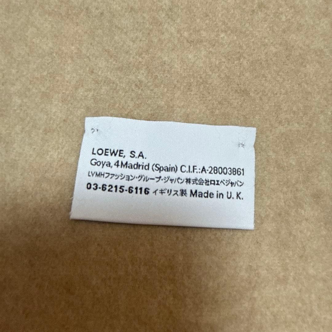 LOEWEバイカラーマフラー