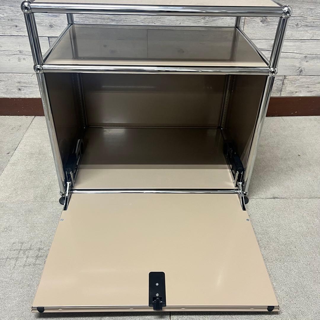 USM Haller ハラーシステム １列２段キャビネット DD 色：ベージュ