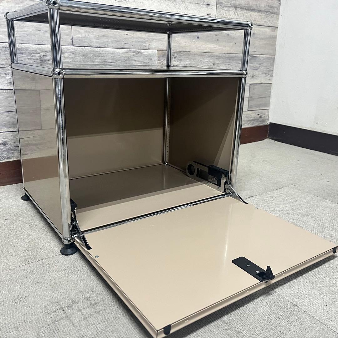 USM Haller ハラーシステム １列２段キャビネット DD 色：ベージュ