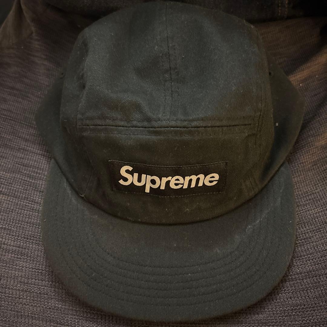 Supreme ブラック キャップ リバーシブル