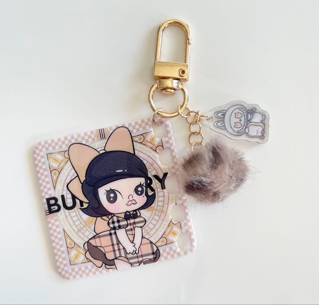 meme☆sik様　ポンポンモリー　ミニストラップ