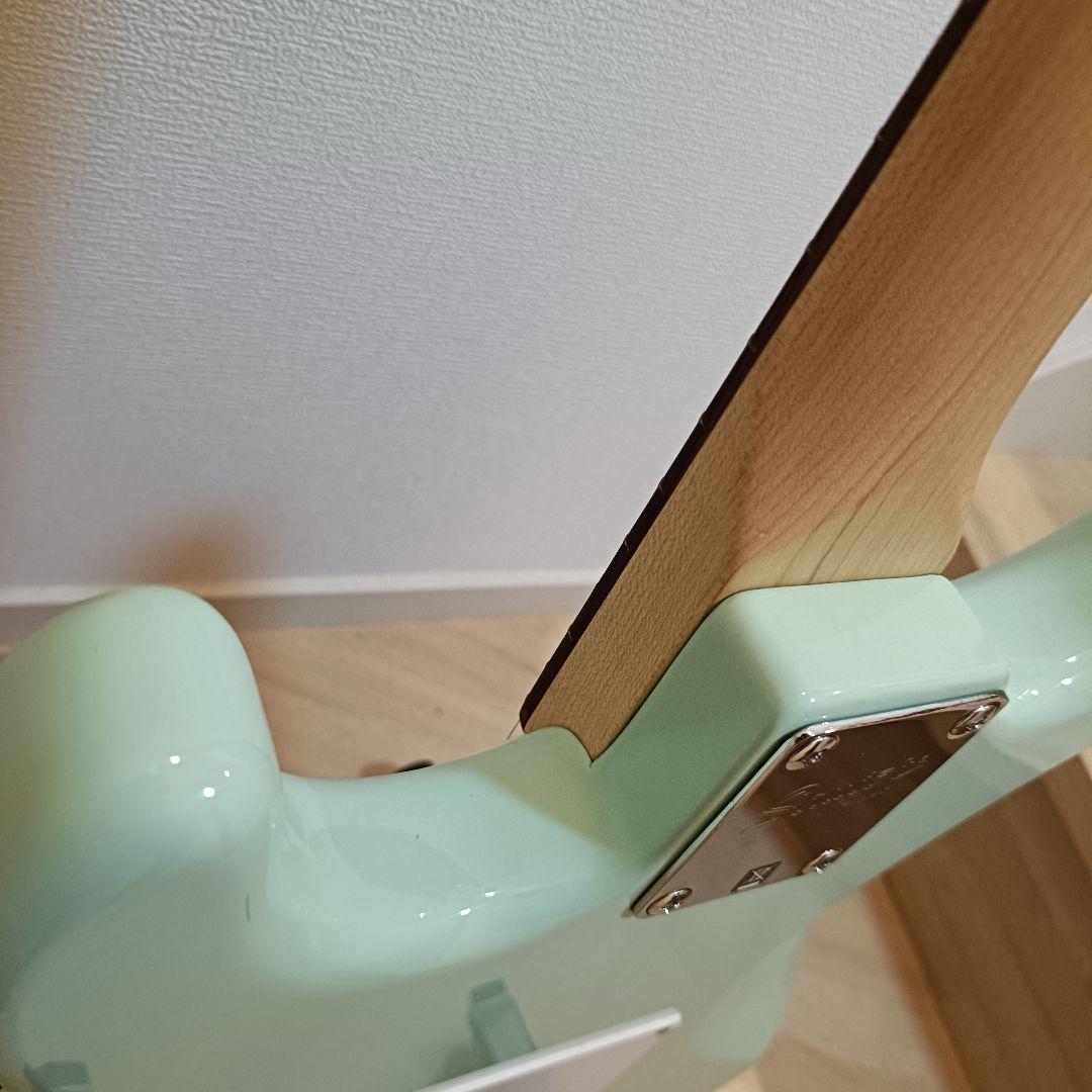 メンテ済｜Squier ストラトキャスター エレキギター サーフグリーン