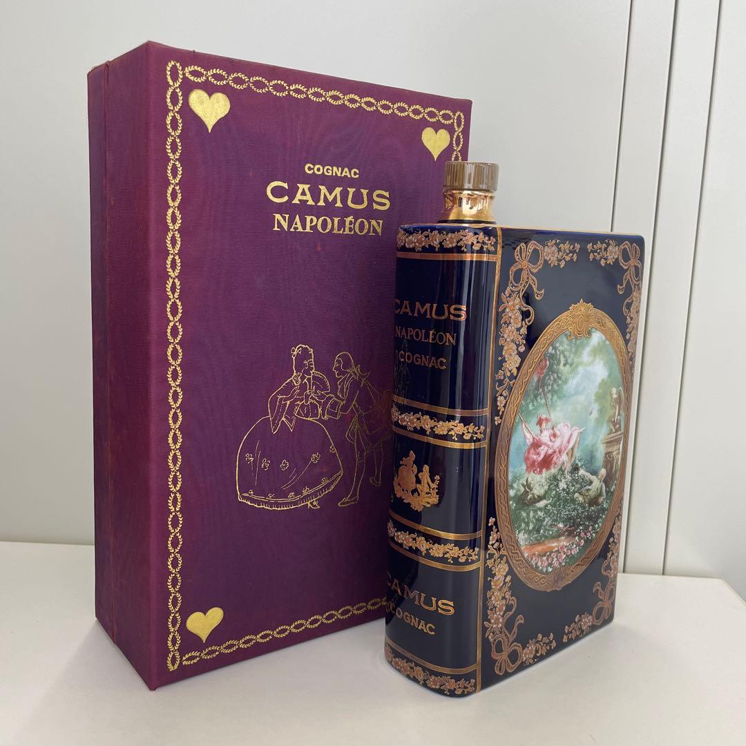 古酒　未開栓　カミュ　ナポレオン　ブック　紳士と淑女　CAMUS