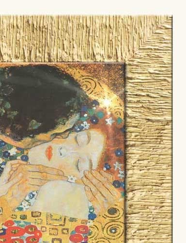 イタリア 額絵 アートフレーム クリムト 接吻 キス 2691-530G