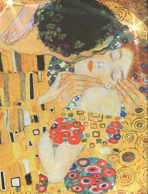 イタリア 額絵 アートフレーム クリムト 接吻 キス 2691-530G