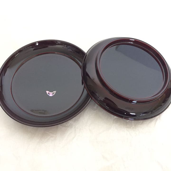 会津塗  漆器  キラキラ貝入り 全21皿  未開封/開封済 *