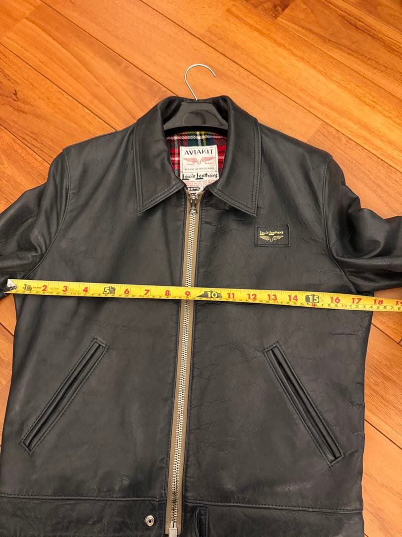 ルイスレザー　コルセア　ネイビー　シープ