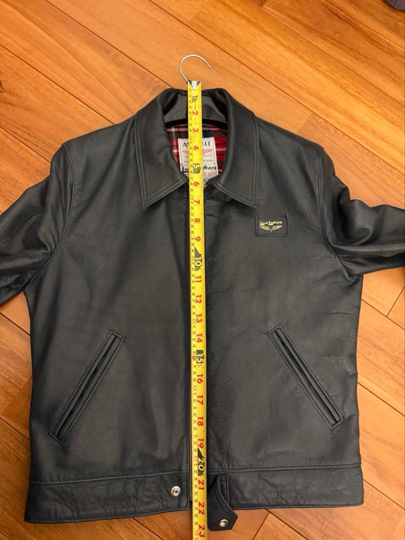 ルイスレザー　コルセア　ネイビー　シープ