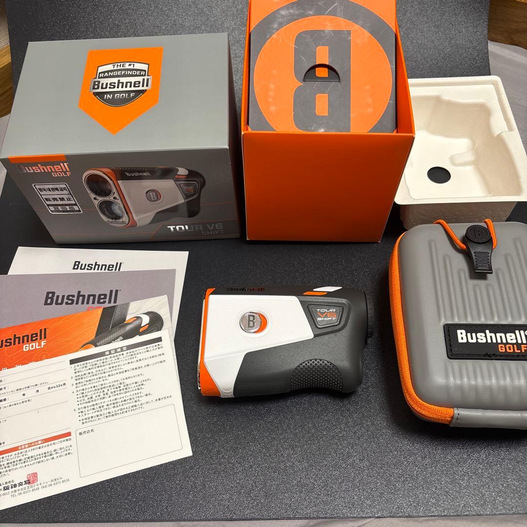 【未使用品】Bushnell Tour V6 SHIFT ゴルフ用距離計