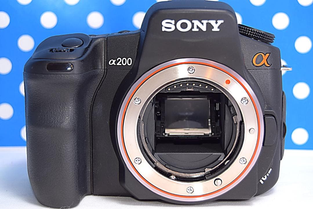 ✨美品✨❤初心者オススメ❤✨スマホ転送OK✨SONYソニーα200✨