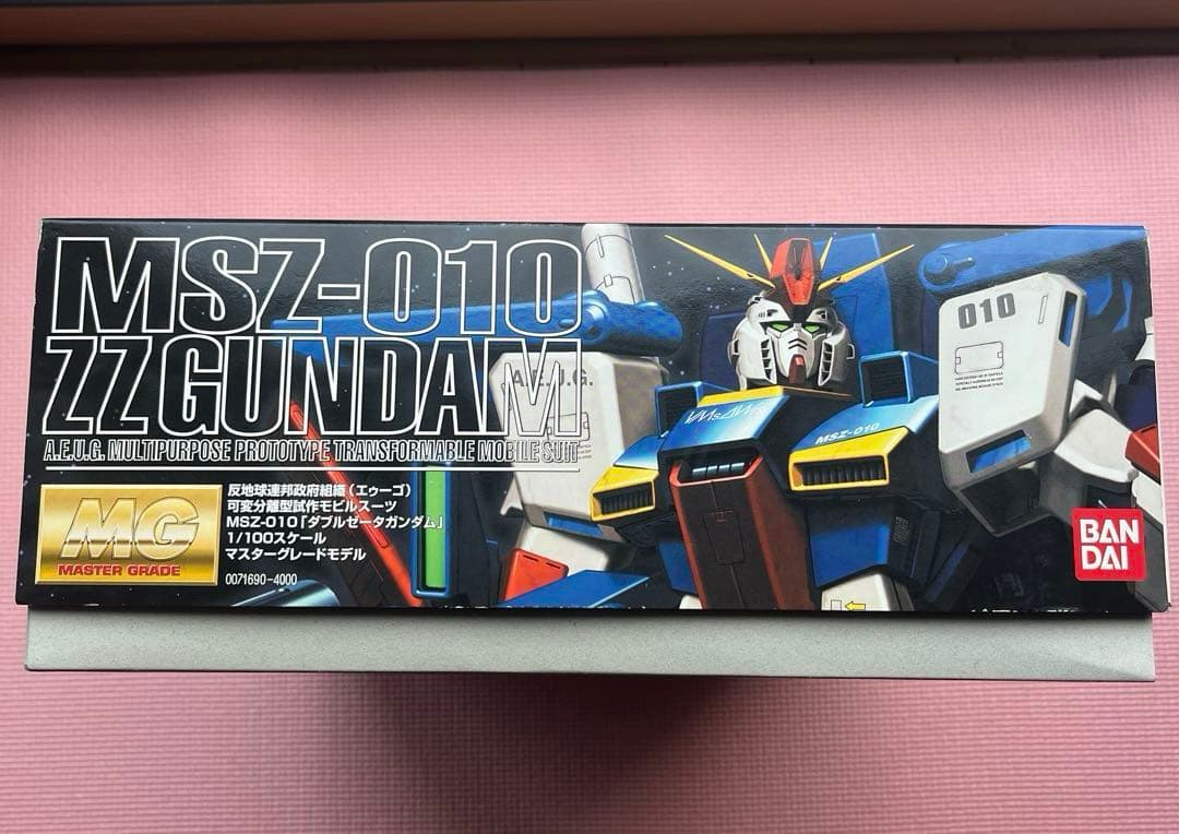 MG 1/100 MSZ-010 ZZガンダム