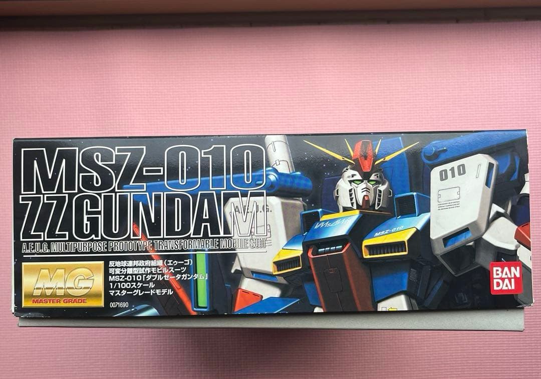 MG 1/100 MSZ-010 ZZガンダム
