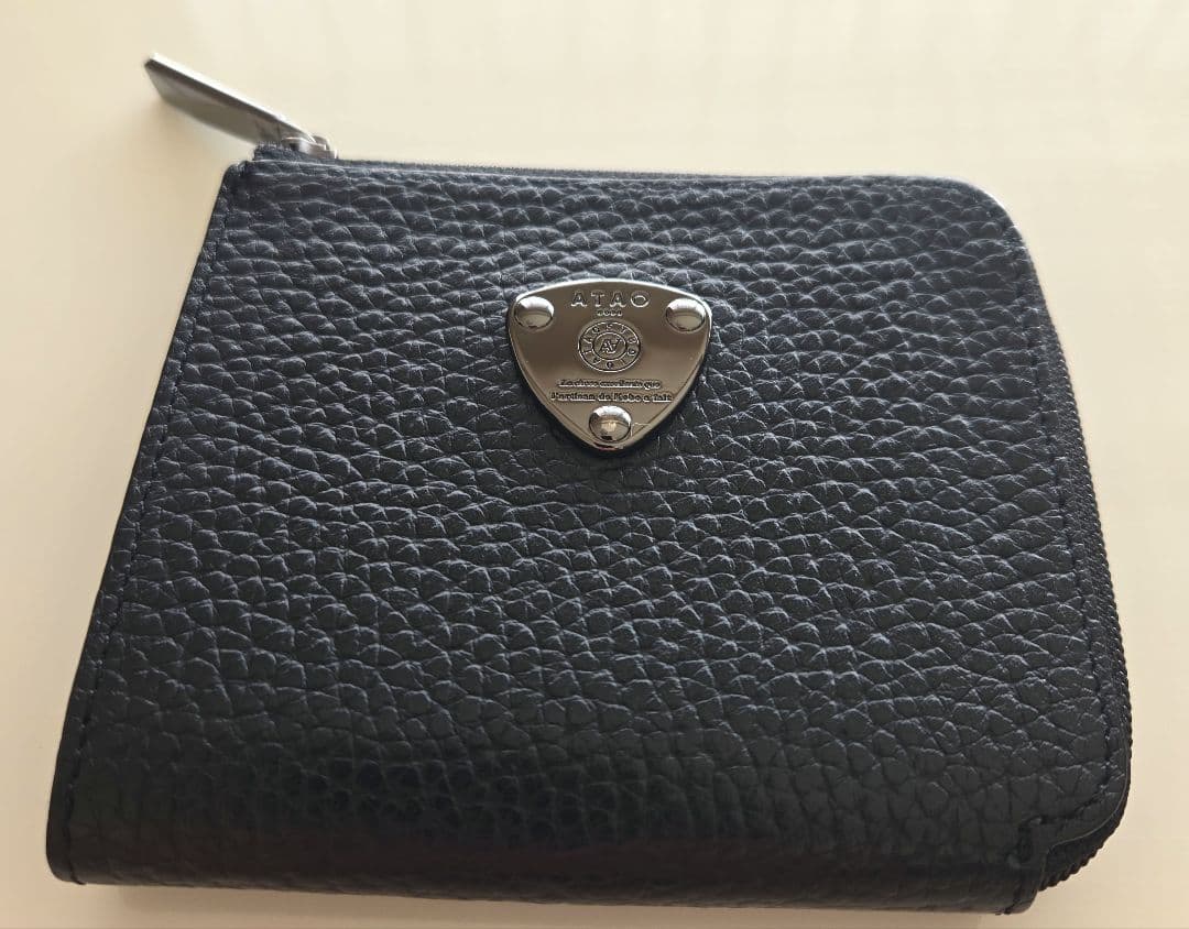 【ATAO】ミニ財布/milimo(ミリモ)/ブラックメッキ