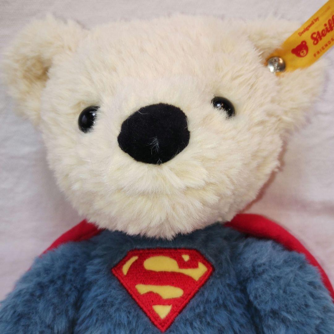 【新品】シュタイフ Steiff スーパーマンベア　テディベア　2025年発売