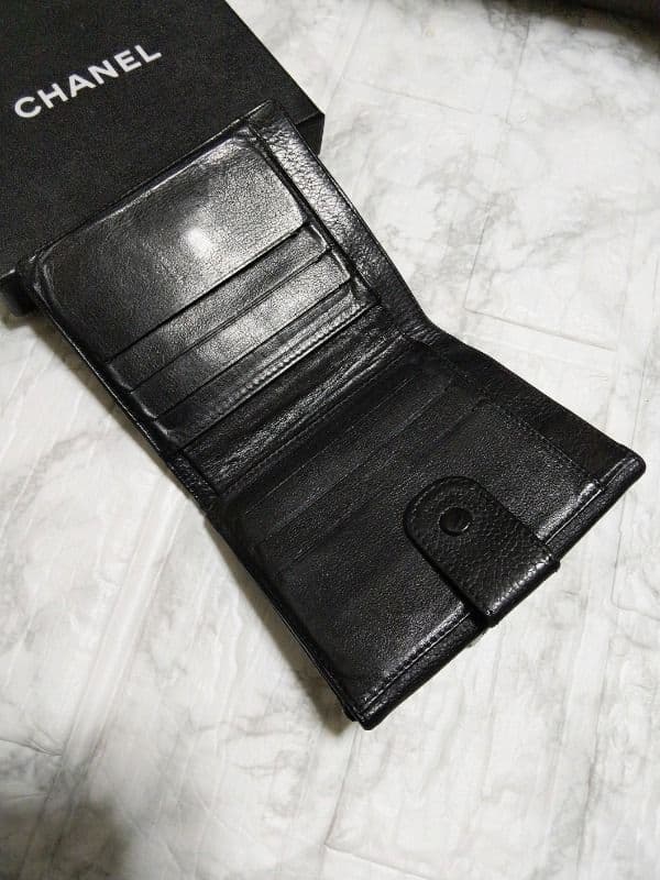 【綺麗】シャネル キャビア デカココマーク 財布