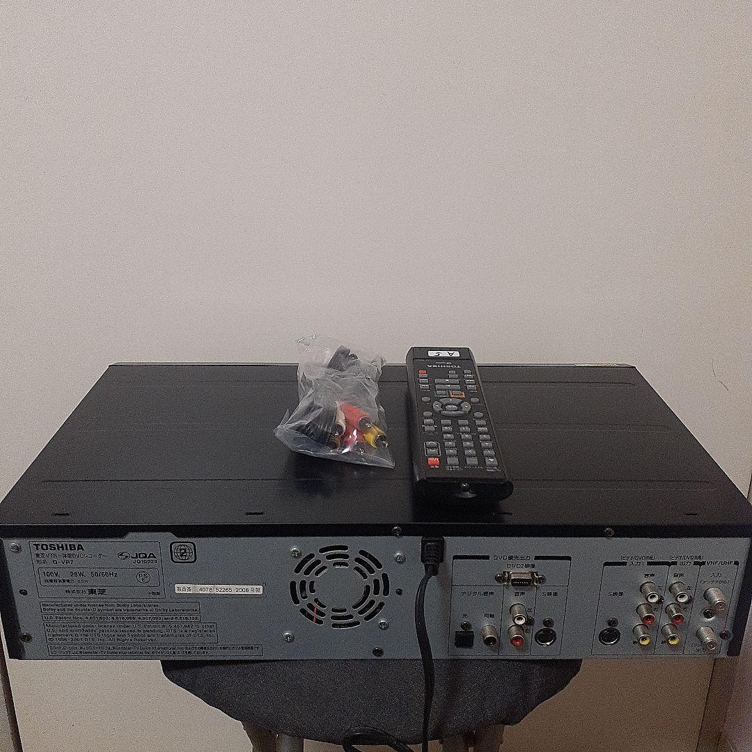 A5　TOSHIBA ビデオ一体型DVDレコーダー D-VR7　動作確認済み