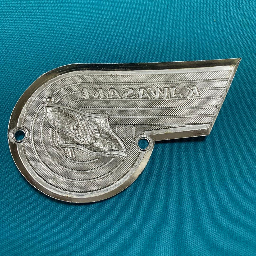 カワサキ純正カワサキW 1W1ＳメグロSGその他タンクエンブレム新品未使用