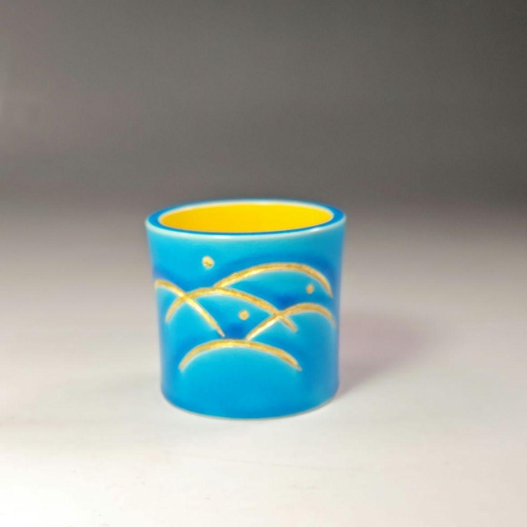 イ679 蓋置『永楽善五郎造』『交趾　露芝　蓋置　共箱』茶道具