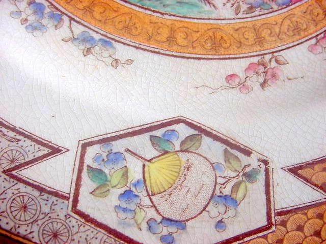 骨董★レア　希少　マレーからの里帰り骨董皿　★