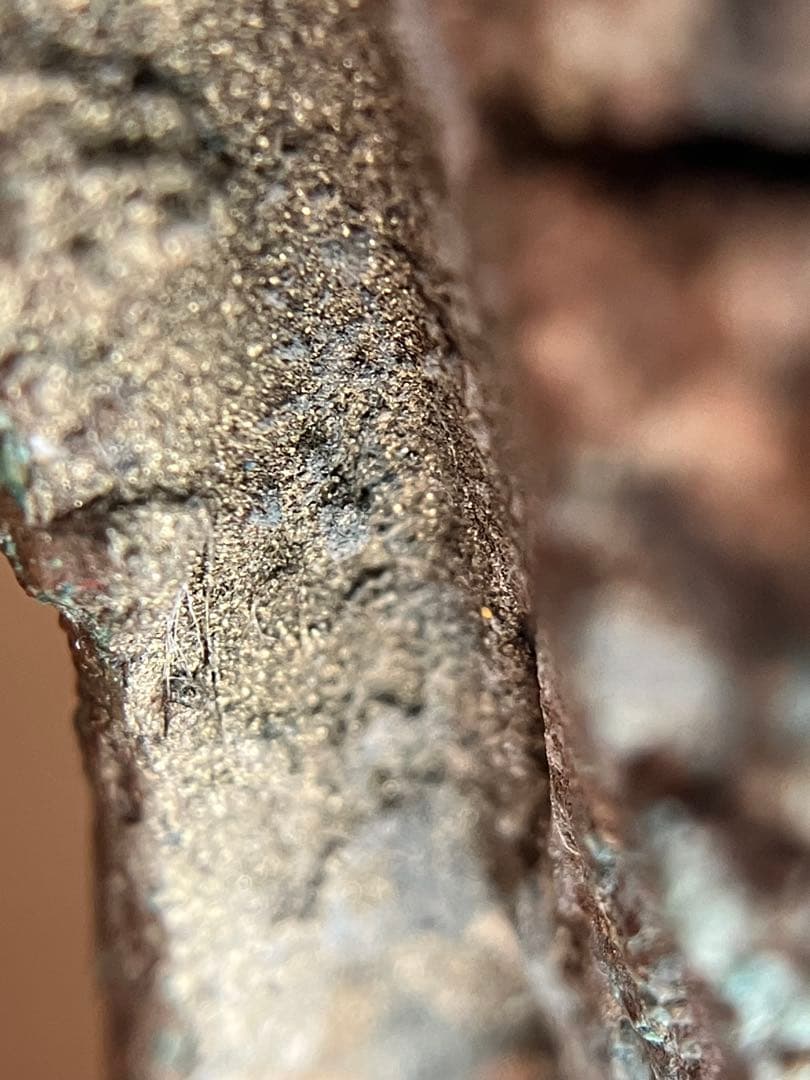 【抜群の表情 タイ青銅古仏】アユタヤ王朝初期〜中期14〜15世紀頃 骨董仏教美術