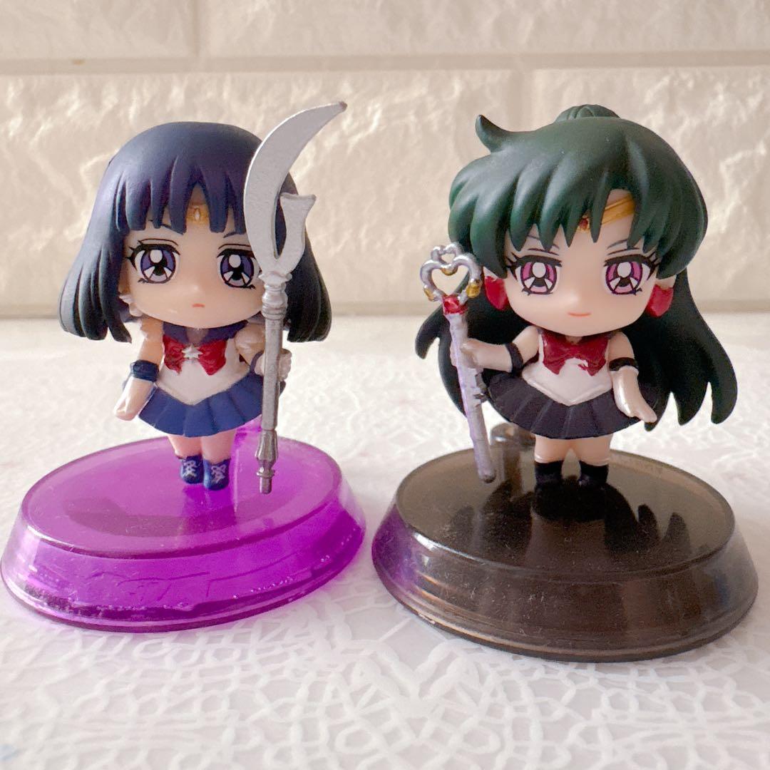 セーラームーン　ぷちキャラランド　全6種類セット　フィギュア　サターン　プルート