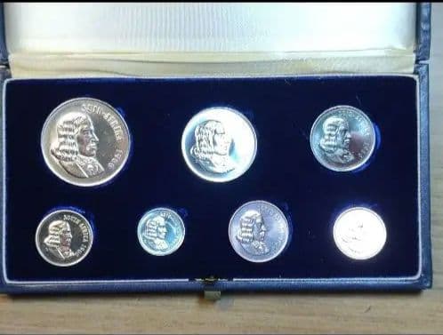 南アフリカ セット 1966年製　シルバー
