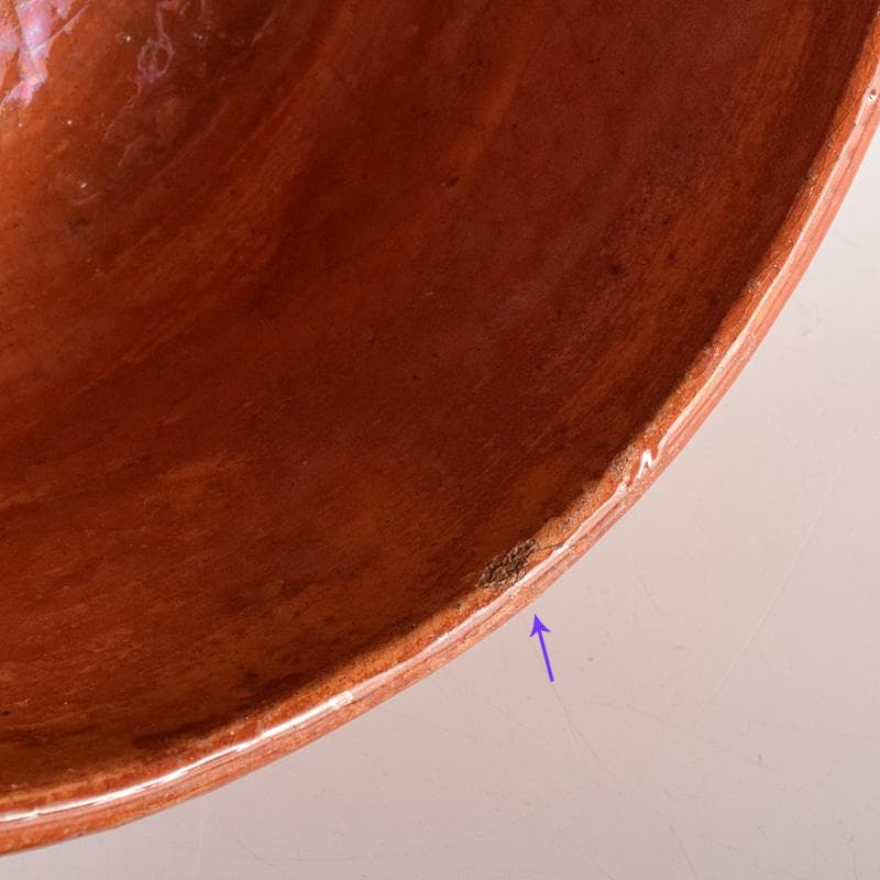 茶道具　楽吉左衛門　赤楽茶碗　時代箱付　V　R7596