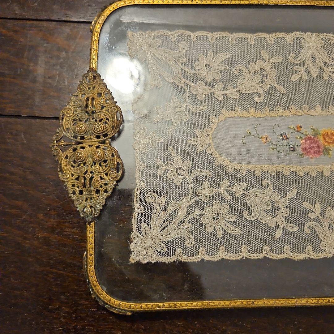 イギリスプチポワンドレッシングトレイ