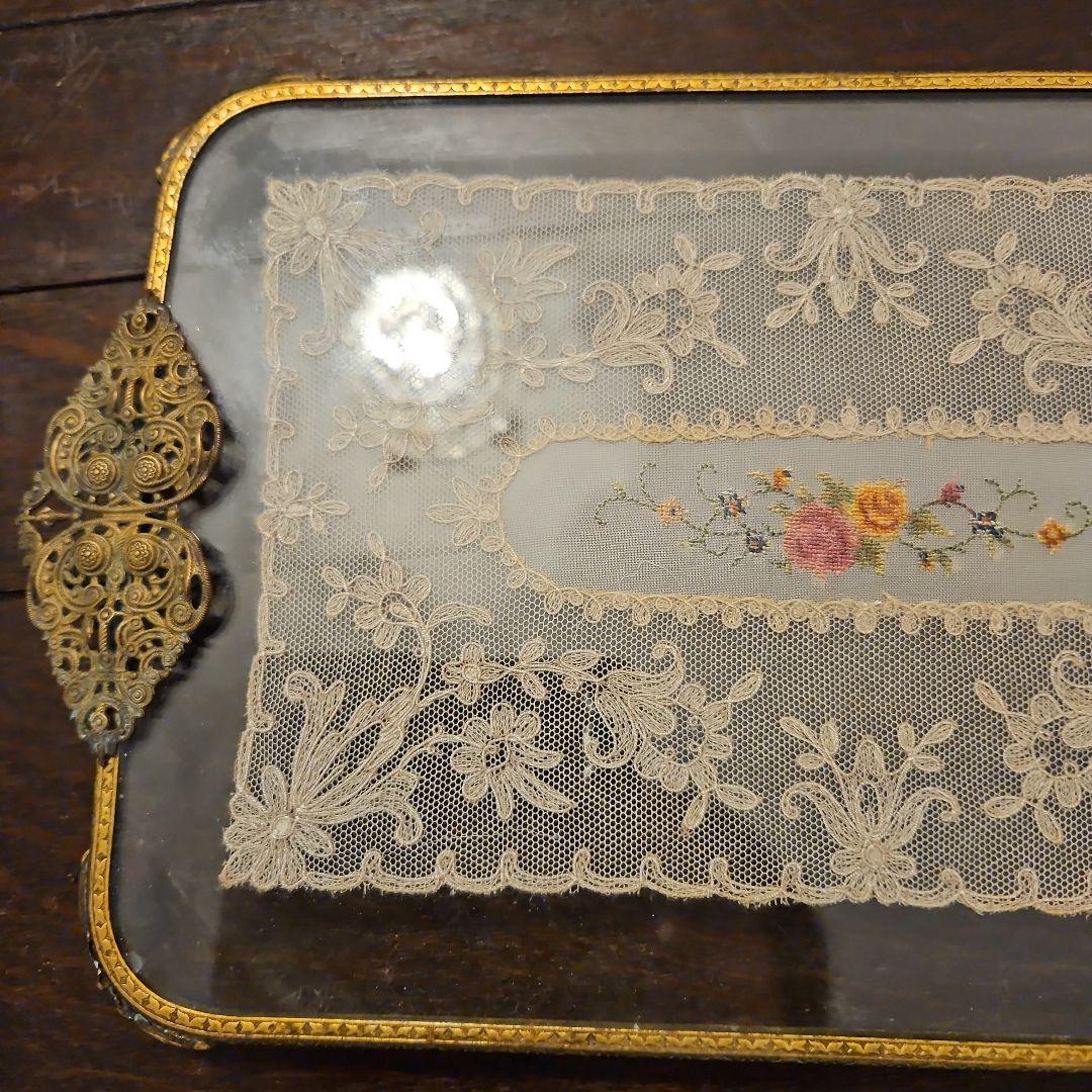 イギリスプチポワンドレッシングトレイ