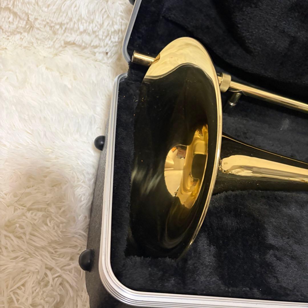 PLAYTECH プレイテック テナーバストロンボーン　管楽器　ケース付