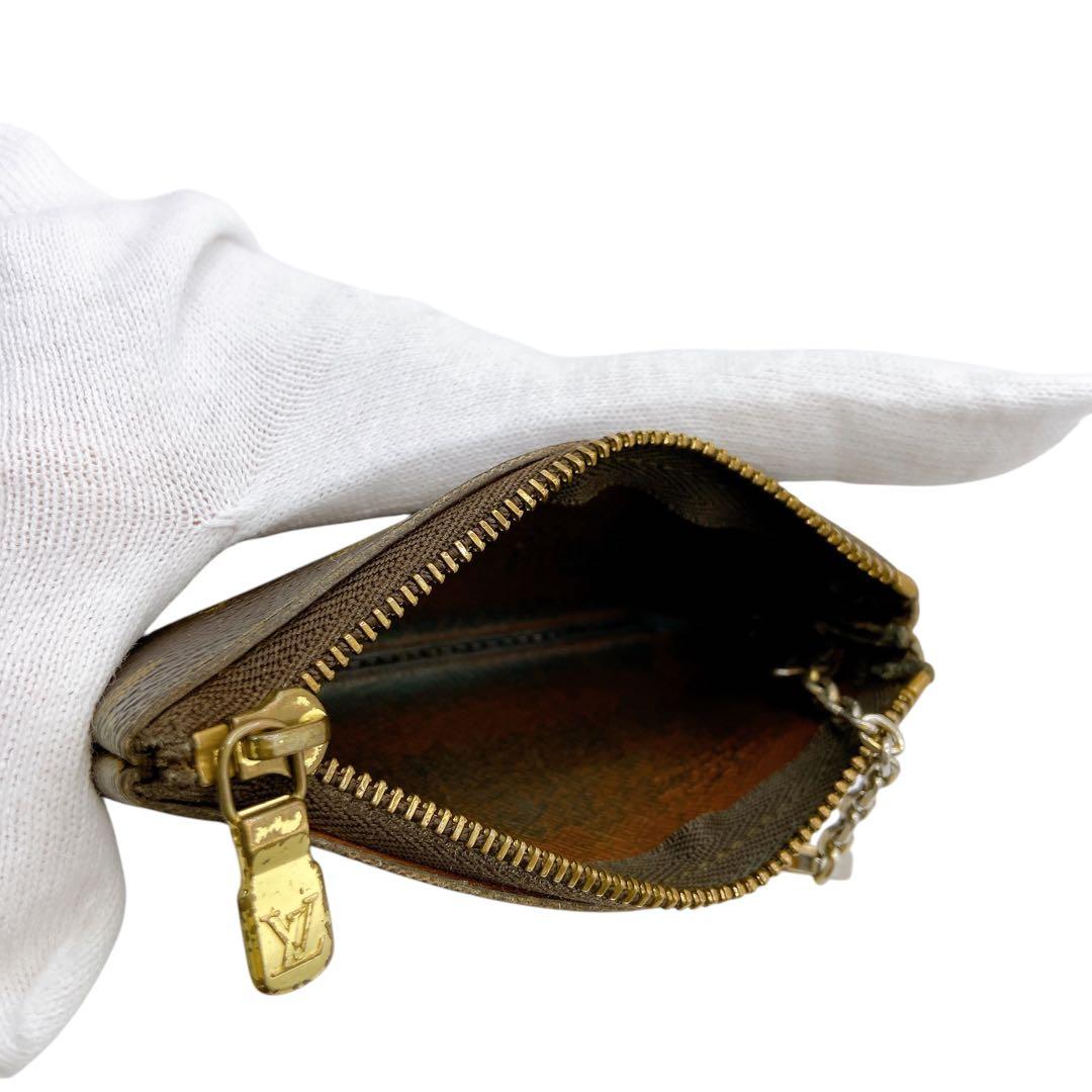 【LOUIS VUITTON 】ルイヴィトン　モノグラム　ポシェットクレ小銭入れ