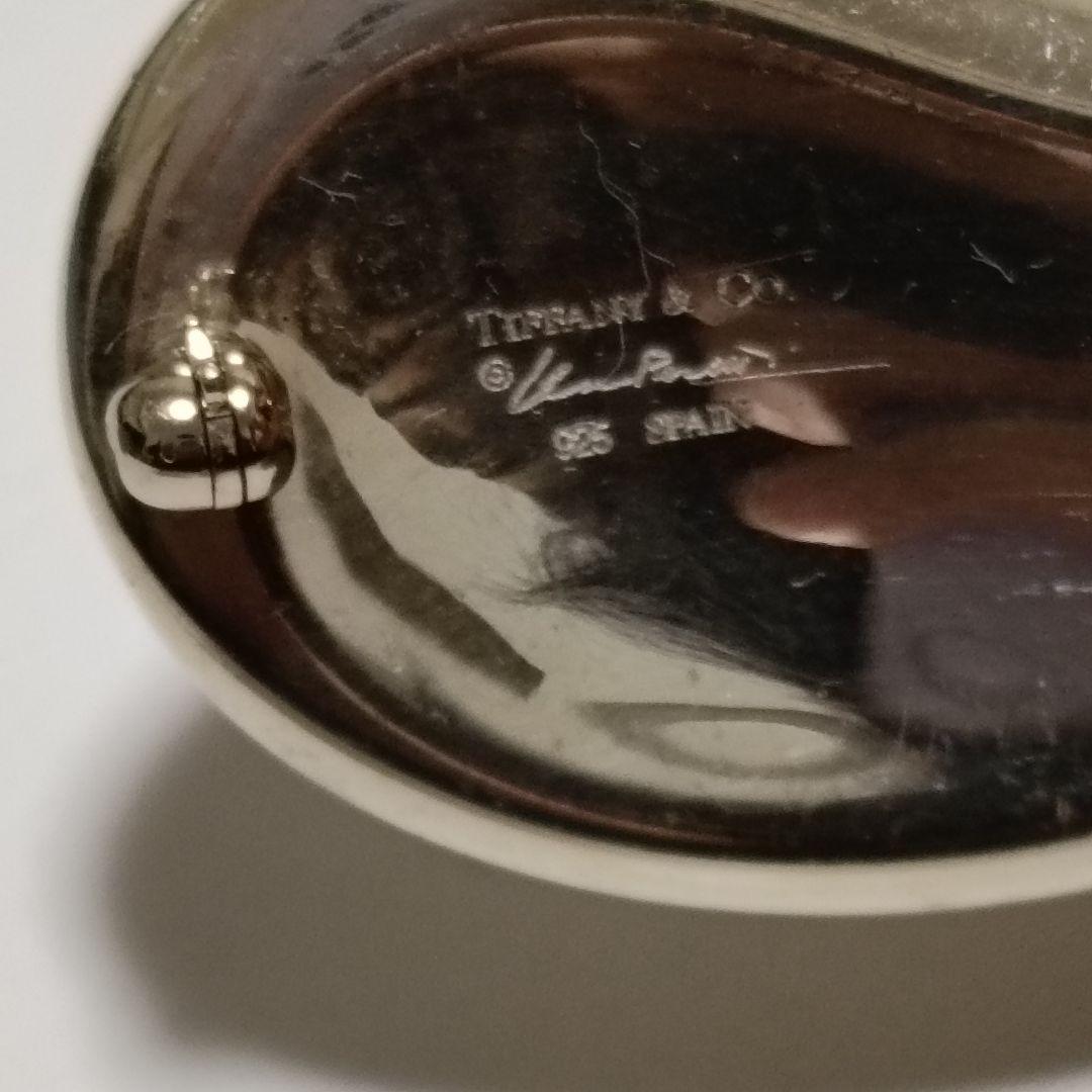 ティファニー ブローチ ビーン 刻印 シルバー 925