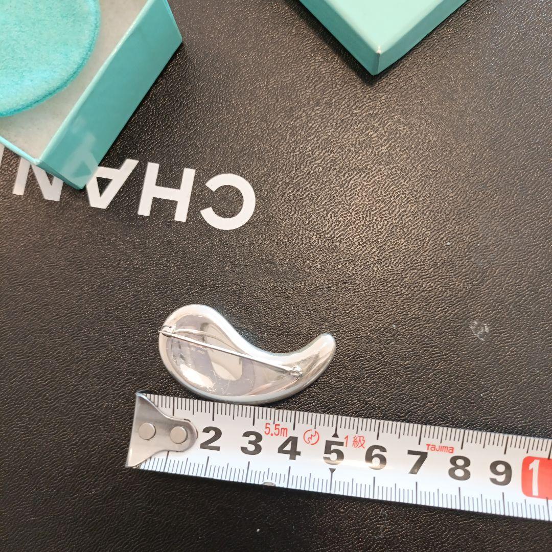 ティファニー ブローチ ビーン 刻印 シルバー 925