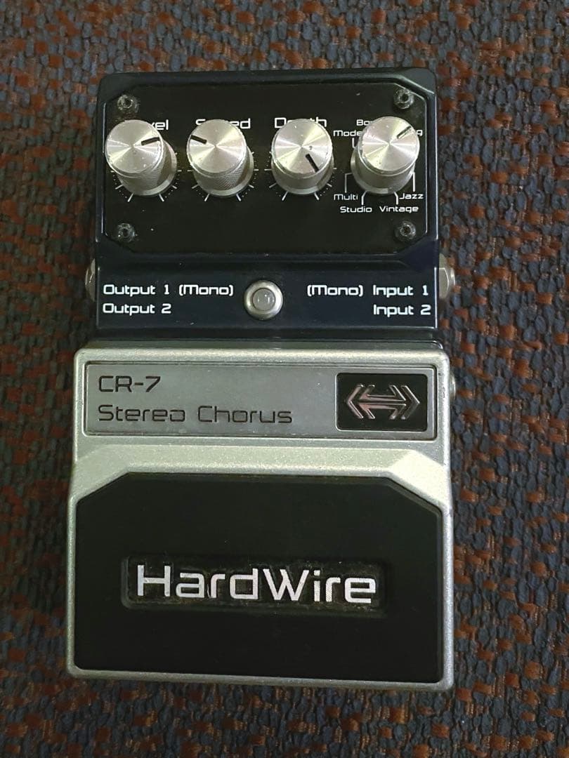 ギター digitech hardwire cr-7 stereo chorus