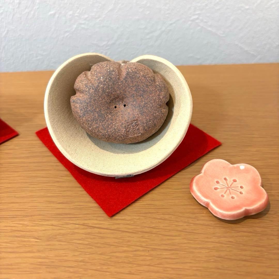 永田みどり　陶雛セット　ナチュラン限定　古陶里　ひなまつり