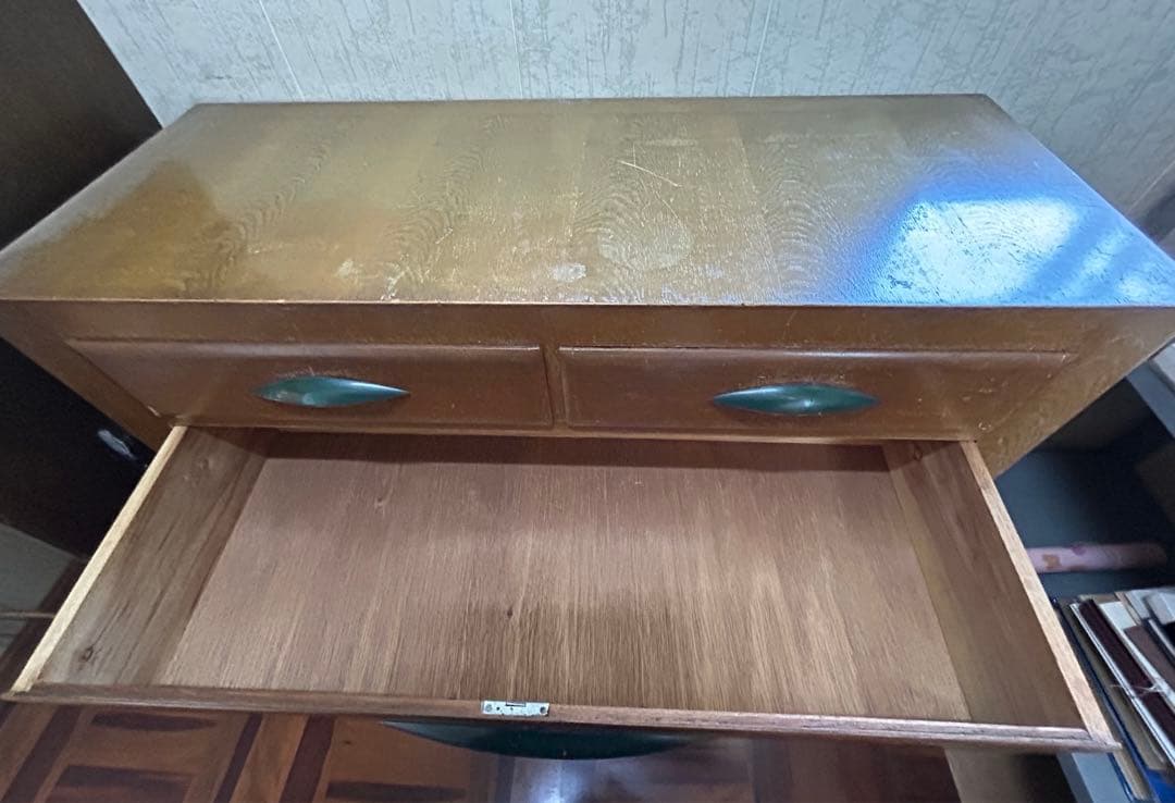 昭和レトロ家具 7引出し レトロ 木製タンス