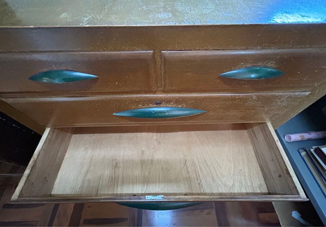 昭和レトロ家具 7引出し レトロ 木製タンス